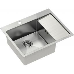 Quadron Russel 116 zlewozmywak stalowy 62x48 cm wpuszczany stal szlachetna HB7911BS
