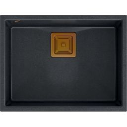 Quadron David 50 komora podwieszana 55x42 cm black diamond/miedziany HQD5542U8-C1