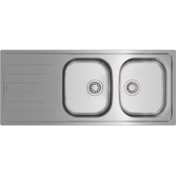 Outlet - Teka Universe 80 T-XP 2B 1D REV 3 1/2 zlewozmywak stalowy 116x50 cm mikrotekstura 115170006