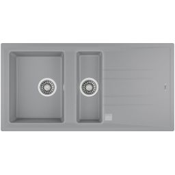 Teka Stone zlewozmywak Tegranit 100x51 cm szary 115360007