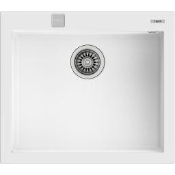 Teka Forsquare 50.40 TG zlewozmywak 57x50 cm Tegranit arktyczny biały 115230009