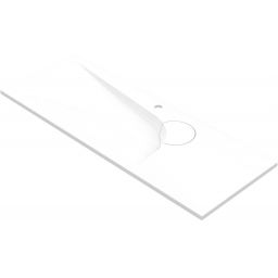 Vayer Boomerang umywalka 60x40 cm wpuszczana biała 060.040.005.3-1.0.1.X.0