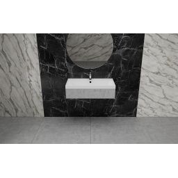 Vayer Cygnus umywalka 60x40 cm wpuszczana biała 060.040.010.3-1.0.1.X.X