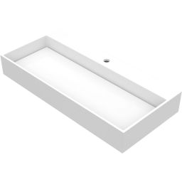 Vayer Lepus umywalka 60x42,5 cm nablatowa biała 060.042.010.3-1.0.1.X.0.MB