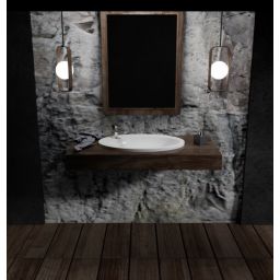 Vayer Boomerang umywalka 60x43 cm wpuszczana biała 060.043.012.3-4.0.1.X.0