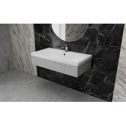 Vayer Crater umywalka 60x47 cm wpuszczana biała 060.047.011.3-1.0.1.X.X