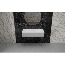 Vayer Crater umywalka 60x47 cm wpuszczana biała 060.047.011.3-1.0.1.X.X