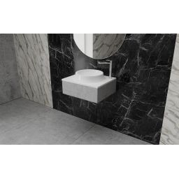 Vayer Boomerang umywalka 60x50 cm wpuszczana prostokątna biała 060.050.012.3-1.0.1.X.0 B