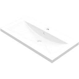 Vayer Crater umywalka 90x47 cm wpuszczana biała 090.047.011.3-1.0.1.X.X