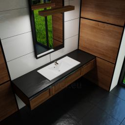 Vayer Pictor umywalka 100,3x48,1 cm wpuszczana biała 100.048.012.3-1.0.1.X.X