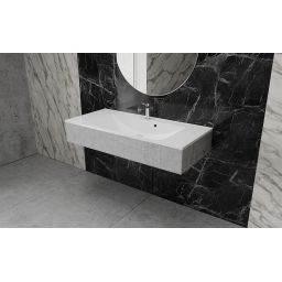 Vayer Ara umywalka 110,6x50 cm wpuszczana biała 110.050.011.3-1.0.1.X.X