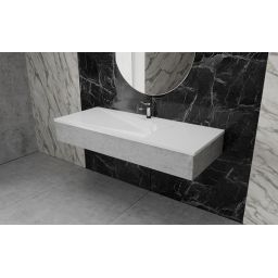 Vayer Boomerang umywalka 120x50 cm wpuszczana biała 120.050.005.3-1.0.1.X.0