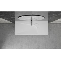 Vayer Boomerang umywalka 160x50 cm wpuszczana biała 160.050.005.3-1.0.1.X.0