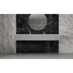 Vayer Norma-D umywalka 181,2x50 cm prostokątna wpuszczana-podwójna biała 181.050.011.3-1.0.1.X.X