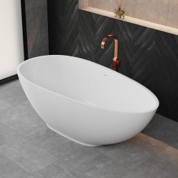 Vayer Carina wanna wolnostojąca 170x85 cm owalna biała 170.085.045.1-4.0.3.0.1