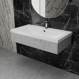 Vayer Crater umywalka 60x47 cm wpuszczana biała 060.047.011.3-1.0.1.X.X