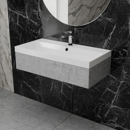 Vayer Cygnus umywalka 80x40 cm wpuszczana biała 080.040.010.3-1.0.1.X.X