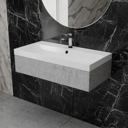 Vayer Cygnus umywalka 100x40 cm wpuszczana biała 100.040.010.3-1.0.1.X.X