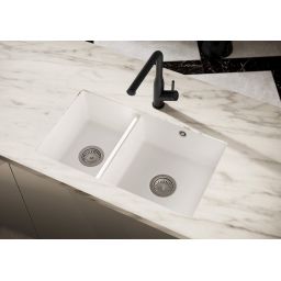 Villeroy & Boch Subway zlewozmywak ceramiczny 75x44 cm biały 338801R1