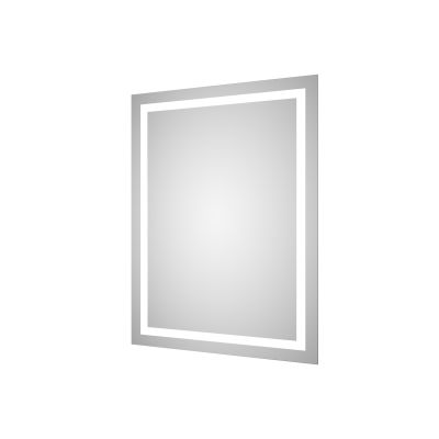 Dubiel Vitrum Focus lustro prostokątne 60x80 cm z oświetleniem