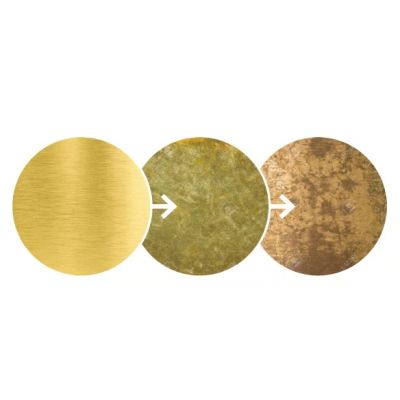 Nordlux Aleria kinkiet zewnętrzny 1x35 W mosiądz 2019131035