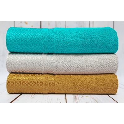 Texpol Paris ręcznik łazienkowy 70x140 cm wiskoza bambusowa 500 g miód
