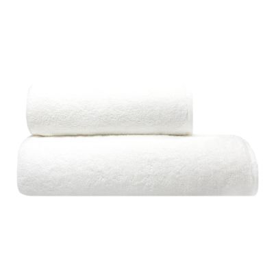Texpol Gładki ręcznik łazienkowy 50x100 cm wiskoza bambusowa 500 g ecru