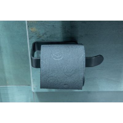 AWD Interior uchwyt na papier toaletowy czarny mat AWD02091799