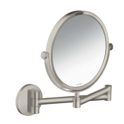 Axor Universal Circular lusterko kosmetyczne 19,5x25,7 cm okrągłe stal szlachetna optyczna 42849800