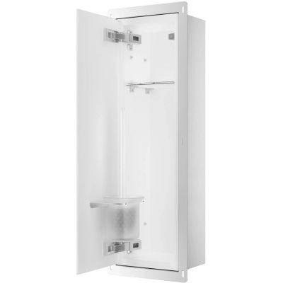 Balneo Wall-Box Brush L schowek na szczotkę toaletową biały B0401070505-02