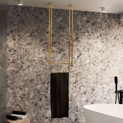 Baltica Design Widar Gold wieszak na ręczniki wiszący złoty