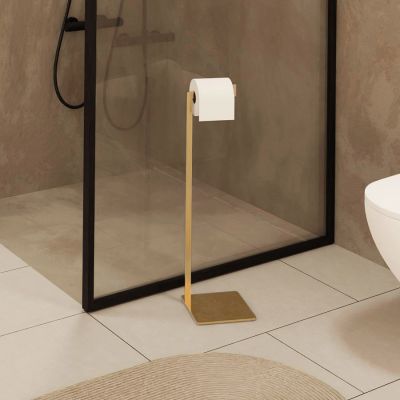 Baltica Design Siv Gold stojak na papier toaletowy złoty