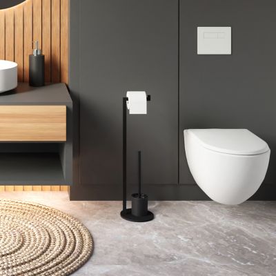 Baltica Design Jar szczotka toaletowa stojąca czarna