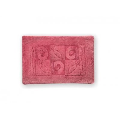 Bisk Aztec dywanik łazienkowy 60x90 cm różowy 00795
