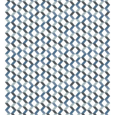 BISK Optic zasłona prysznicowa 180x200 cm biała-multikolor 06866