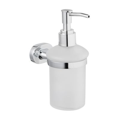 BISK Go dozownik do mydła 250 ml ścienny chrom 07031