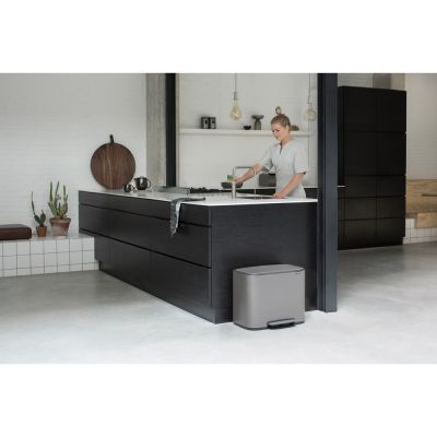 Brabantia Bo pojemnik na odpady 33 l do segregacji grafit 121067