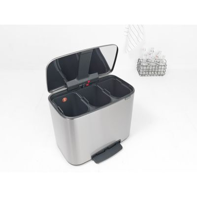 Brabantia Bo pojemnik na odpady 33 l do segregacji stal mat FPP 121128