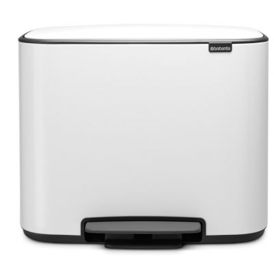 Brabantia Bo pojemnik na odpady 34 l do segregacji biały 121142