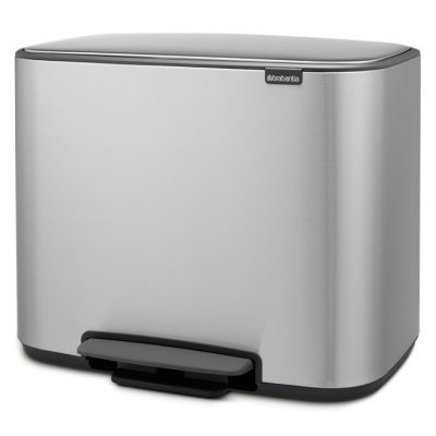 Brabantia Bo pojemnik na odpady 34 l do segregacji stal mat FPP 121241