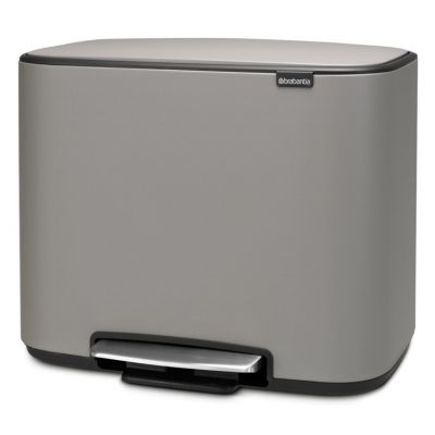 Brabantia Bo pojemnik na odpady 33 l do segregacji szary 121524