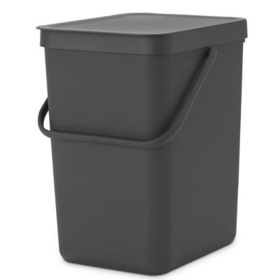 Brabantia Sort & Go kosz na śmieci 25 l szary 129940