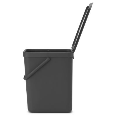 Brabantia Sort & Go kosz na śmieci 25 l szary 129940