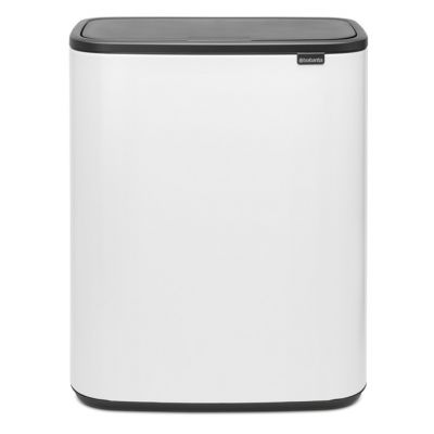 Brabantia Bo Touch Bin pojemnik na odpady 60 l do segregacji biały 221408