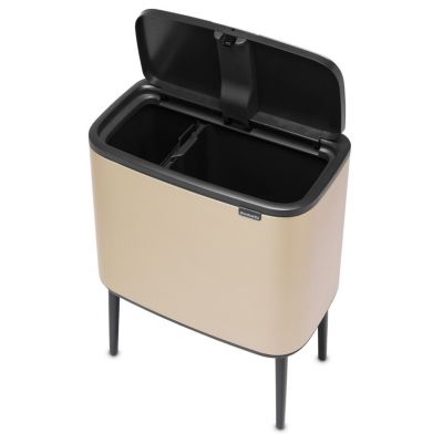 Brabantia Bo Touch Bin pojemnik na odpady 34 l do segregacji złoty 304620