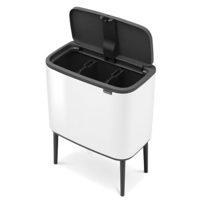 Brabantia Bo Touch Bin pojemnik na odpady 33 l do segregacji biały 313523