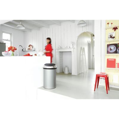 Brabantia Touch Bin pojemnik na odpady 60 l metaliczny szary/chrom 402425