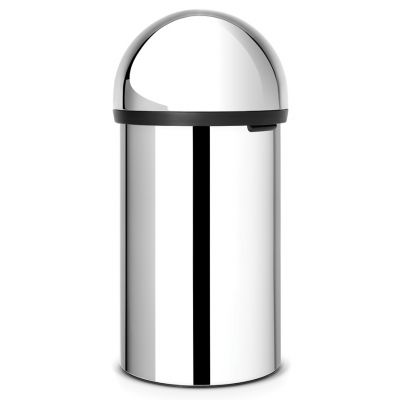 Brabantia Push Bin pojemnik na odpady 60 l stal polerowana 402623