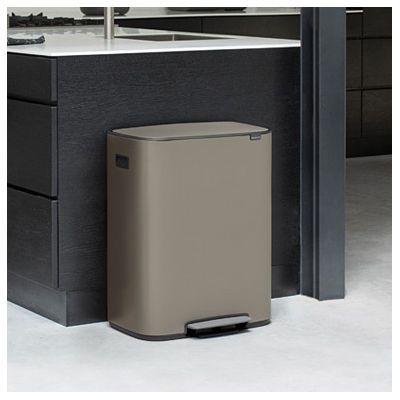 Brabantia Bo pojemnik na odpady 60 l pedałowy grafit 211409