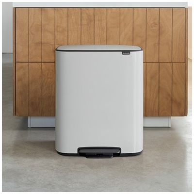 Brabantia Bo pojemnik na odpady 60 l do segregacji biały 211447
